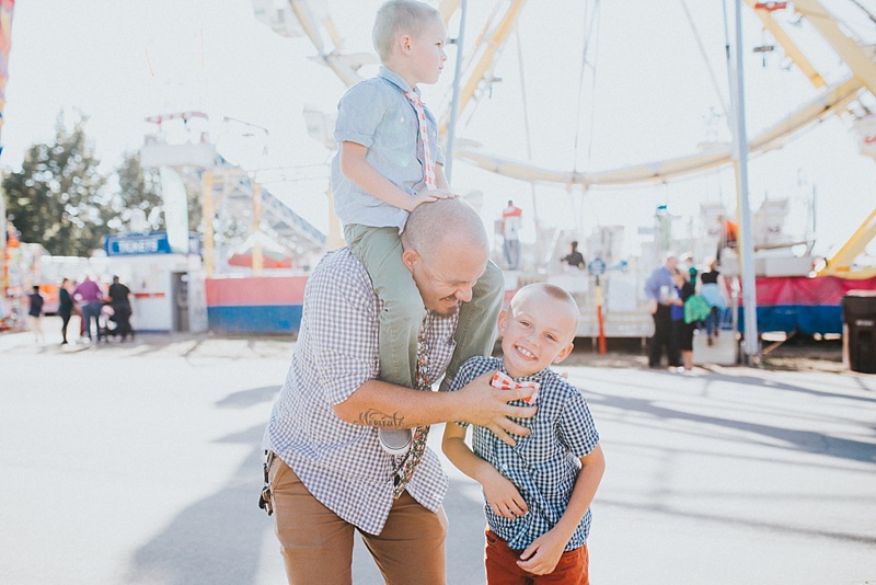 Jones fam at the Fair